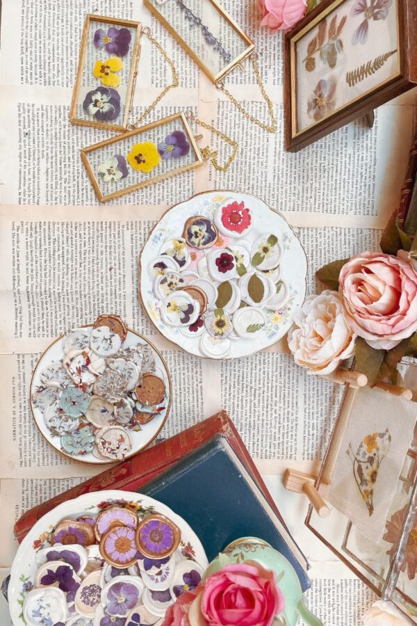 taller de decoración con decoupage
