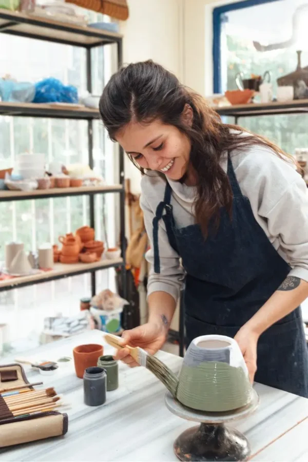 taller de decoración de cerámica