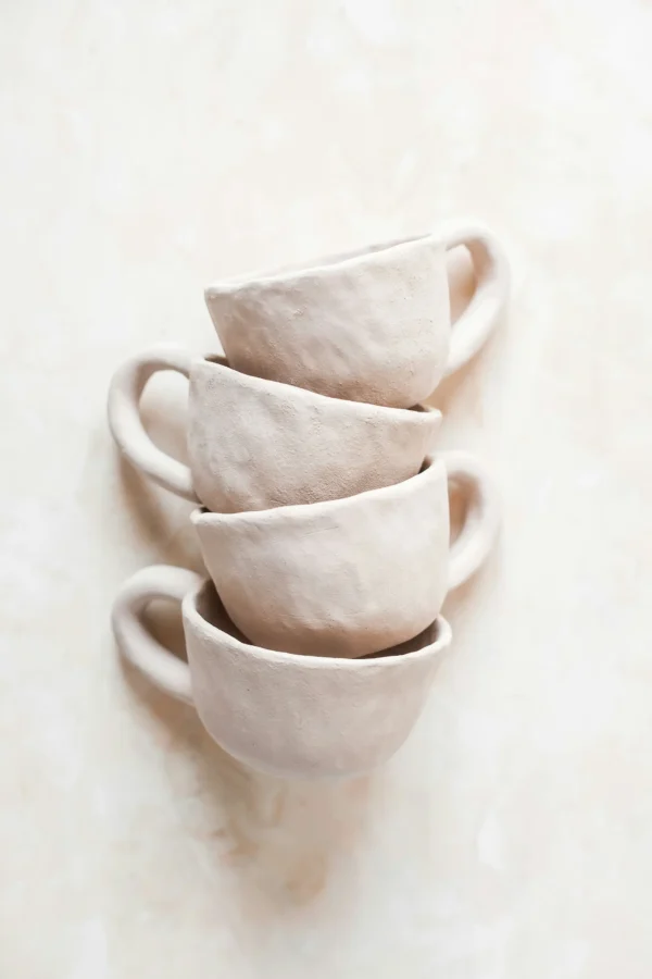 Taza cerámia beige