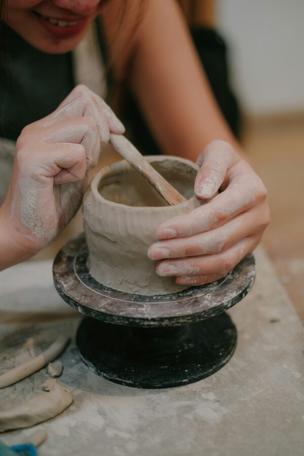 taller de alfarería para cerámica